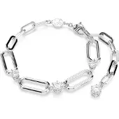 Swarovski Bracelet Constella, Blanc, Métal Rhodié