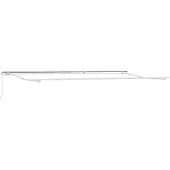vidaXL Store extensible vert et blanc 600 x 300 cm
