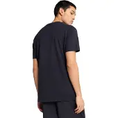 Puma T-Shirt 'ESS No. 1' bleu nuit / blanc