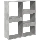 vidaXL Cloison de séparation gris béton 100x33x115cm bois d'ingénierie