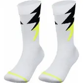 Zeus Thunder chaussettes longues spéciales entraînement blanc jaune fluo
