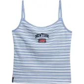 Superdry Femme Débardeur Athletic Essentials Coupe Ajustée Bleu Clair Taille: 38