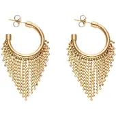 Faina Boucles d'oreilles rosé