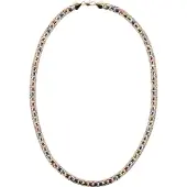 Gaya Chaîne or / or rose / argent