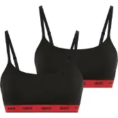 HUGO Soutien-gorge rouge / noir