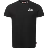 Lonsdale T-Shirt 'Whiteness' noir / blanc