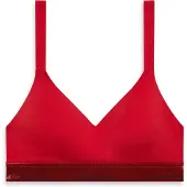 Calvin Klein Lv00qf8555 Bralette Bra Rouge S Femme
