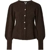 Pieces Cardigan 'PCAnnie' marron