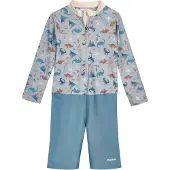 Playshoes Protection UV bleu / bleu clair / orange / blanc