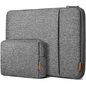Inateck LB01006-14 (15", Apple, Universel), Sac pour notebook, Noir, Gris