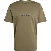 Adidas Hommes, T-shirt de sport, T-shirt simple Essentials Linear pour homme (XXL), Vert