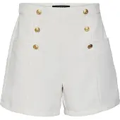 Vero Moda Soleste Short blanc S Femme Blanc S