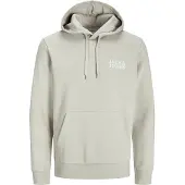 Jack & Jones Sweat-shirt gris clair / blanc