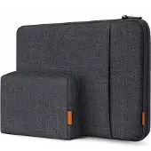 Inateck LB01006-13S (13", Apple), Sac pour notebook, Gris, Noir