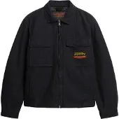 Superdry Patched Thru Jacket Noir 2XL Homme