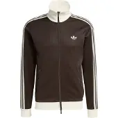 Adidas Originals Veste de survêtement 'Classic' marron châtaigne / blanc cassé