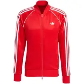 Adidas Veste de survêtement 'SST' rouge / blanc
