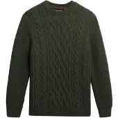 Superdry Pull-over vert foncé