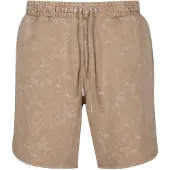 Urban Classics Washed Piped Sweat Shorts Beige 2XL Homme