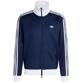 Adidas Veste de survêtement 'Classic' bleu foncé / blanc