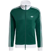 Adidas Veste de survêtement 'Classic' vert foncé / blanc