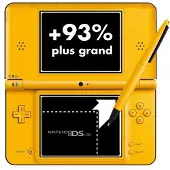 Nintendo DSi XL jaune