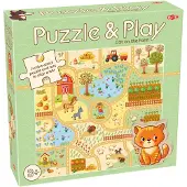 Tactic Puzzle ludique : Le chat à la ferme -