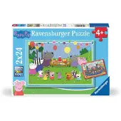 Ravensburger Puzzle Peppa Pig 2 X 24 Pièces