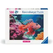 Ravensburger Jigsaw Puzzle Colorful Animals Red Coral Devil, 500pcs.