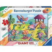 Ravensburger Puzzle Géant de Sol - Pièces XXL - Dinosaures