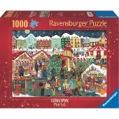 Ravensburger Puzzle Le marché de Noël 1000 pièces