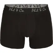 Phil&Co. Boxers ' Jersey Core ' bleu / vert / noir