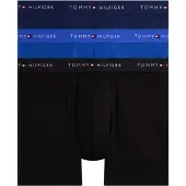 Tommy Hilfiger Um0um03696 Brief Boxers 3 Units Bleu,Noir S Homme