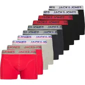 Jack & jones Boxers 'JACJadon' marine / gris chiné / rouge / noir