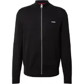 HUGO Vestes en maille 'San Jacomo' noir