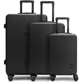 Redolz Ensemble de bagages noir