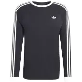 Adidas Originals 3 Stripes Long Sleeve T-shirt Noir M Homme