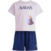 Adidas Survêtement 'DISNEY FROZEN T-SHIRT' marine / bleu clair / lilas / blanc