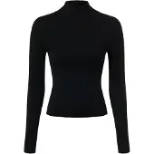 HUGO Sarmie 10262976 Blue Sweater Noir S Femme