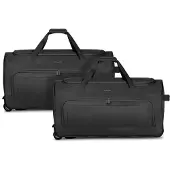 Redolz Ensemble de bagages 'Duffle Essentials ' noir