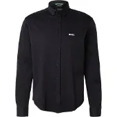 BOSS Chemise 'Motion' noir / blanc