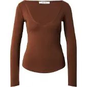 About You T-shirt 'Celina' brun foncé