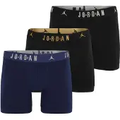 Jordan Boxers 'Flight' bleu foncé / jaune / noir / blanc