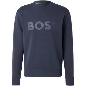 BOSS pour homme. 50555516 Sweatshirt Salbo marine (XL), Casuel, Coton