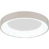 Globo Plafonnier moderne Gallegos brun sable Ø 50cm