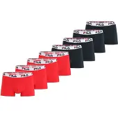 FILA Boxers rouge / noir / blanc