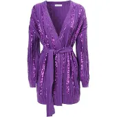 Influencer Cardigan violet