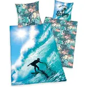 Herding Parure de lit surfeur (140 x 200 cm, 70 x 90 cm)