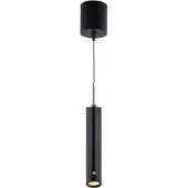 Bauhaus Lampe suspendue LED avec batterie, extensible 37 - 163 cm, noir
