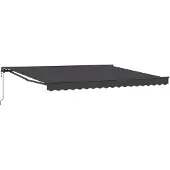 vidaXL Cadre d'auvent anthracite 400 x 300 cm